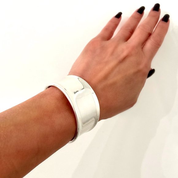 Vintage Robert Lee Morris Sterling Silver Cuff Bracelet - Picture 3 of 9